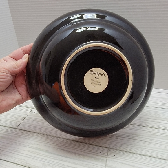 Pfaltzgraff TAOS Pattern Everyday Serving Bowl 9 3/4" Earthtone Colors - Picture 12 of 12